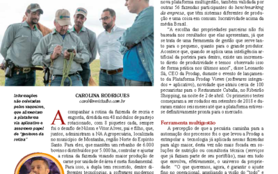 PRODAP views na Mídia: Revista DBO – Fazenda da Ponta dos Dedos